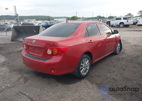 2009 Toyota Corolla Le from USA, damaged, VIN JTDBL40EX9J022386